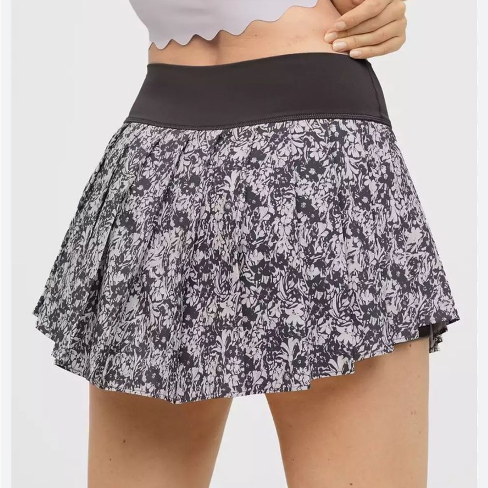 Offline By Aerie Real Me Floral Pleated‎ Tennis Skirt size Small